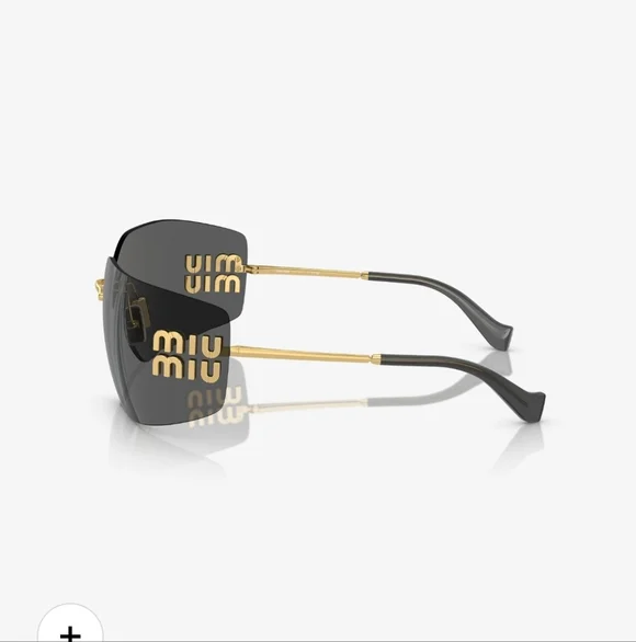 Miu Miu Slate Gray 54ys Sunglasses - Picture 5 of 6